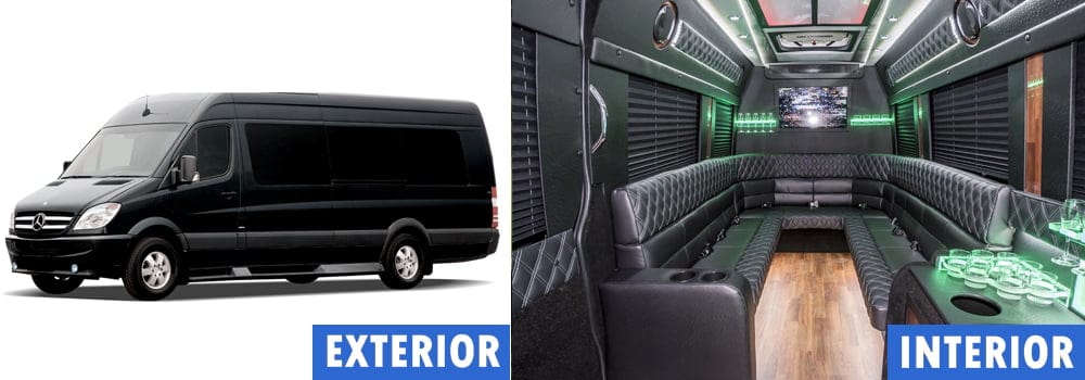 mercedes sprinter limo